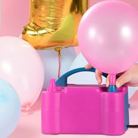electric balloon air balloon blower air pump inflator dual nozzle globos machine for party balloon arch column stand inflatable