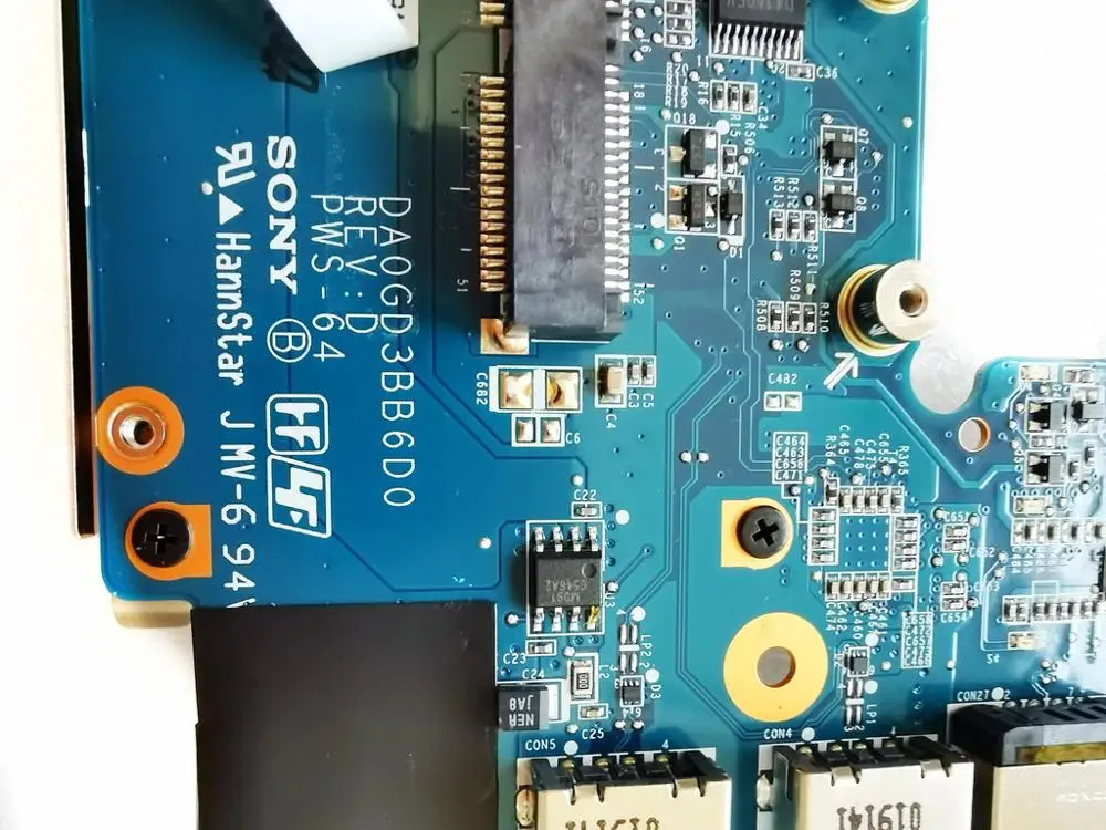 Оригинальный беспроводной контроллер для SONY MBX-216 Плата USB DA0GD3BB6D0 PWS-64 испытанное