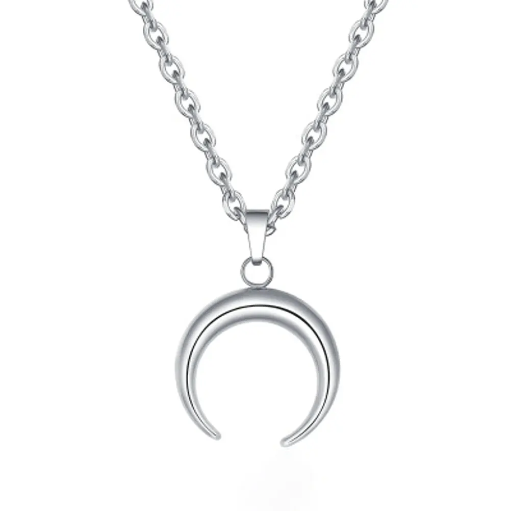 1 шт. ожерелье из нержавеющей стали Висячие элегантные подарочные фигурные