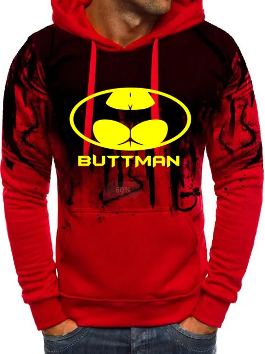 2020 Новый градация Buttman забавные супер герой из мягкого хлопка Стиль качество