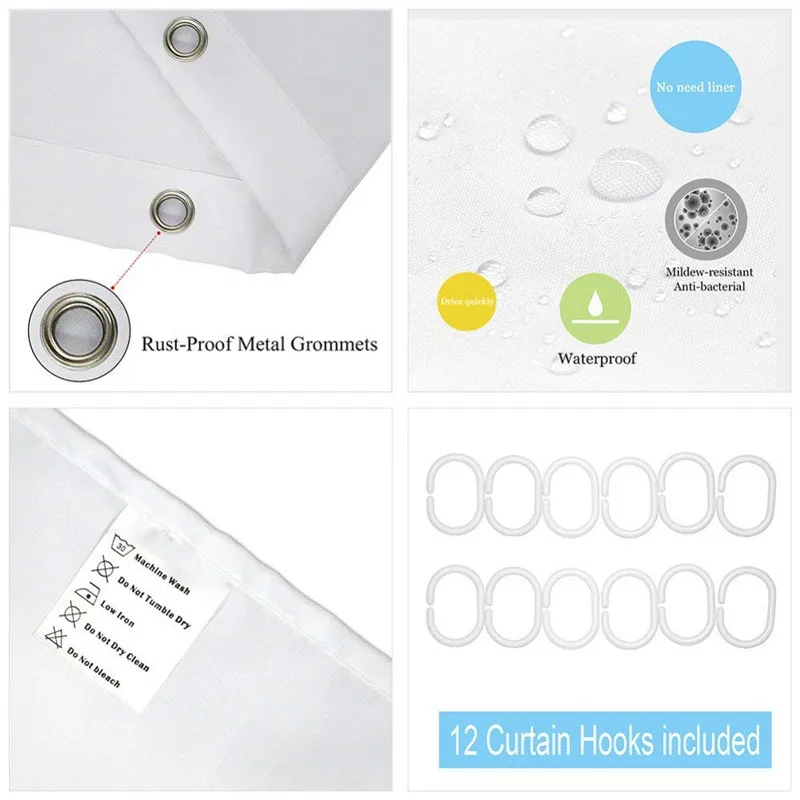 Уникальная декоративная душевая занавеска для дома и ванной|Шторы душа| |