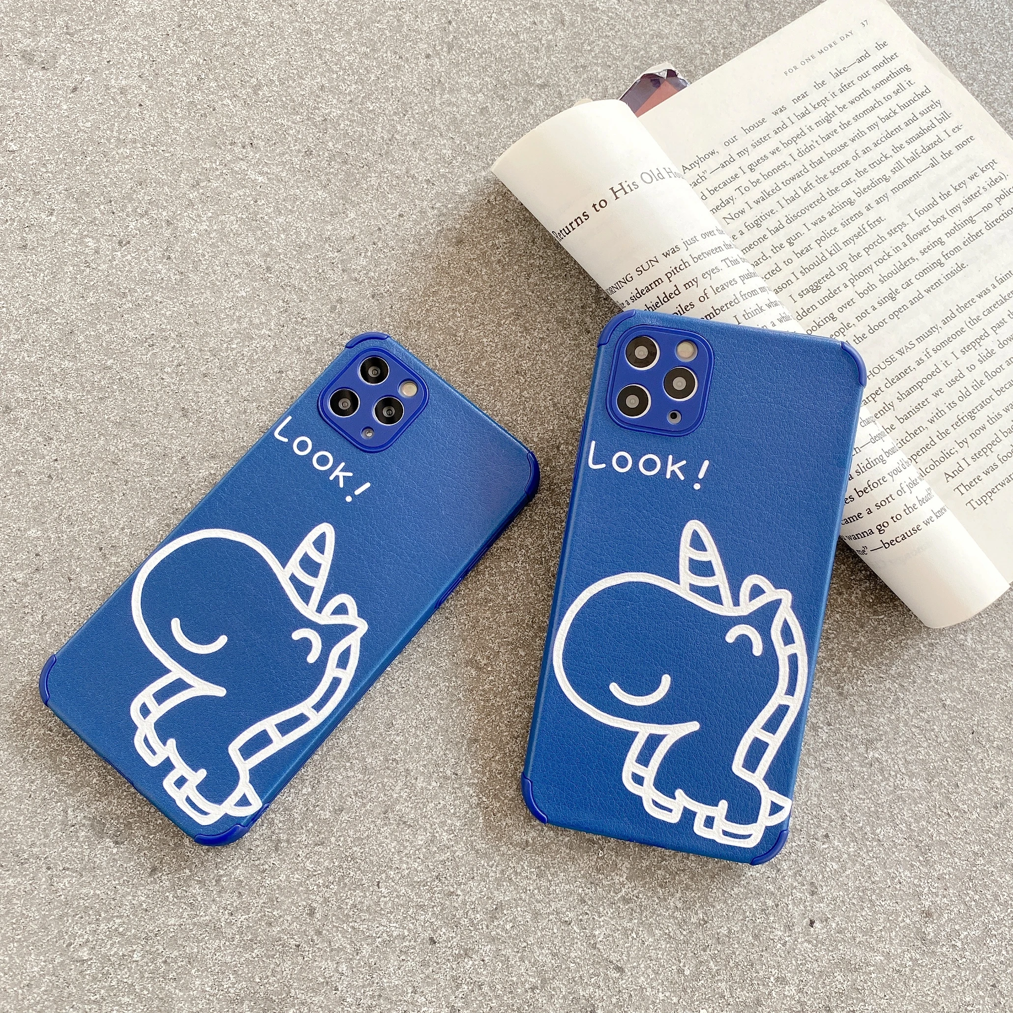 

Unicorn is suitable for iphone 12 pro mobile phone shell 11 7 8 plus X XS Max Xr mini protective sleeve