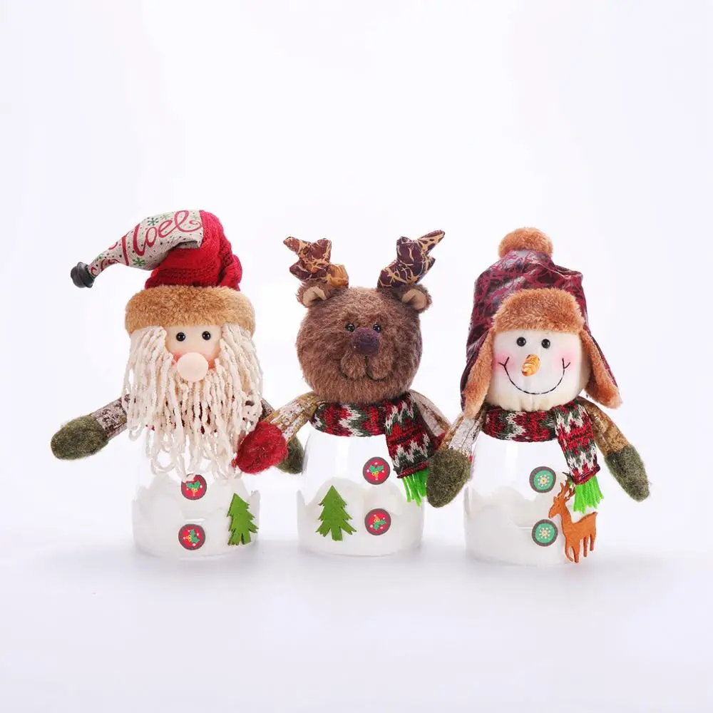 Рождественское украшение прозрачная конфета Пластиковые Креативные украшения