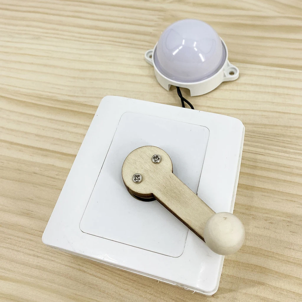 

Миниатюрный ручной генератор электроэнергии DIY физика детские игрушки подарок для возраста 3 +