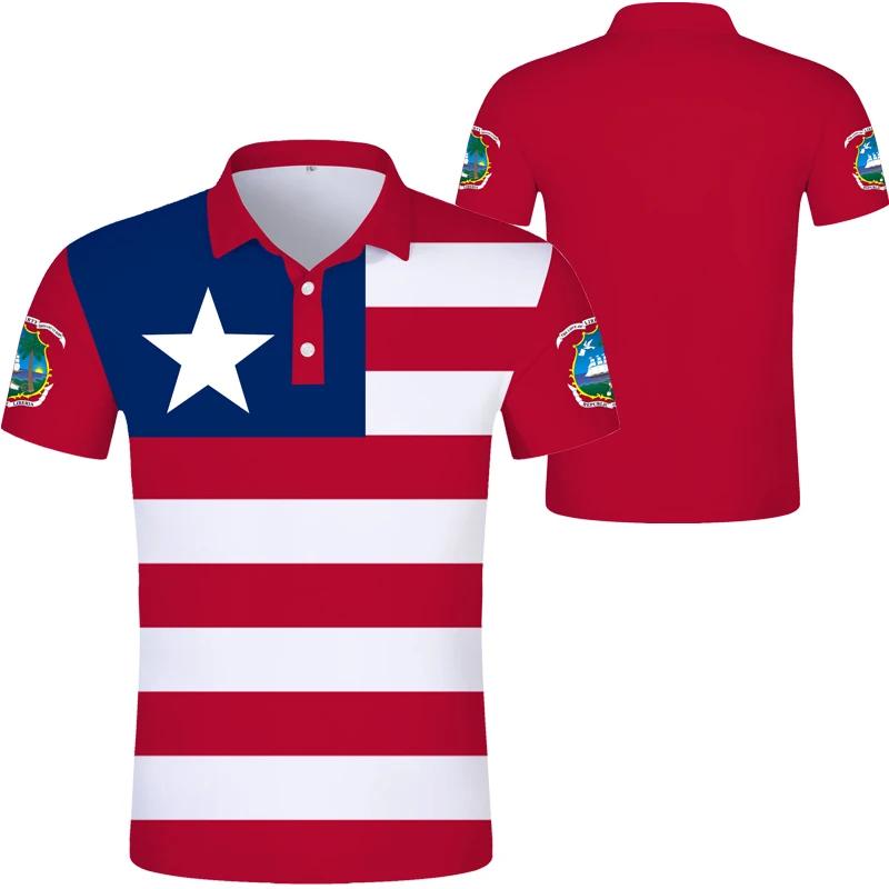 Либерия Поло рубашка собственными руками Сделай Сам Бесплатная изготовление под