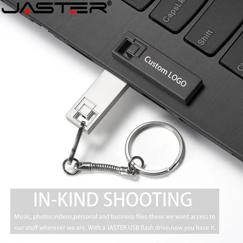 Новые металлические Нержавеющая сталь USB 2 0 флеш накопитель 64 ГБ флэш 16 Гб