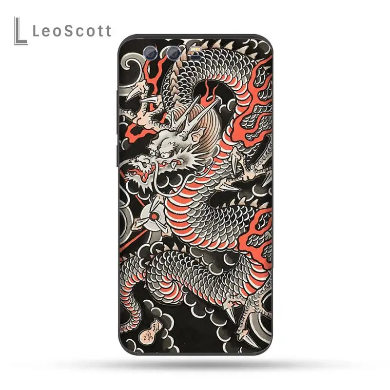 

Red Dragon Phone Cases For Huawei Honor view 7a5.45inch 7c5.7inch 8x 8a 8c 9 9x 10 20 10i 20i lite pro