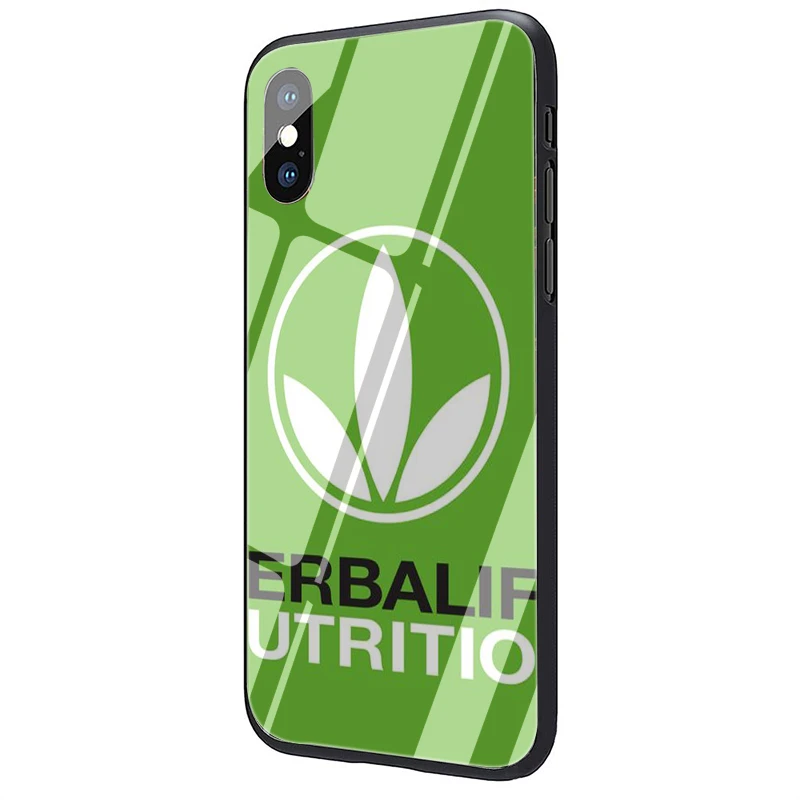 G2 EWAU черный и зеленый чехол для телефона из закаленного стекла Herbalife для iPhone 5 5S SE 6 6s 7 8 Plus X XR XS 11 pro Max - Цвет: G2
