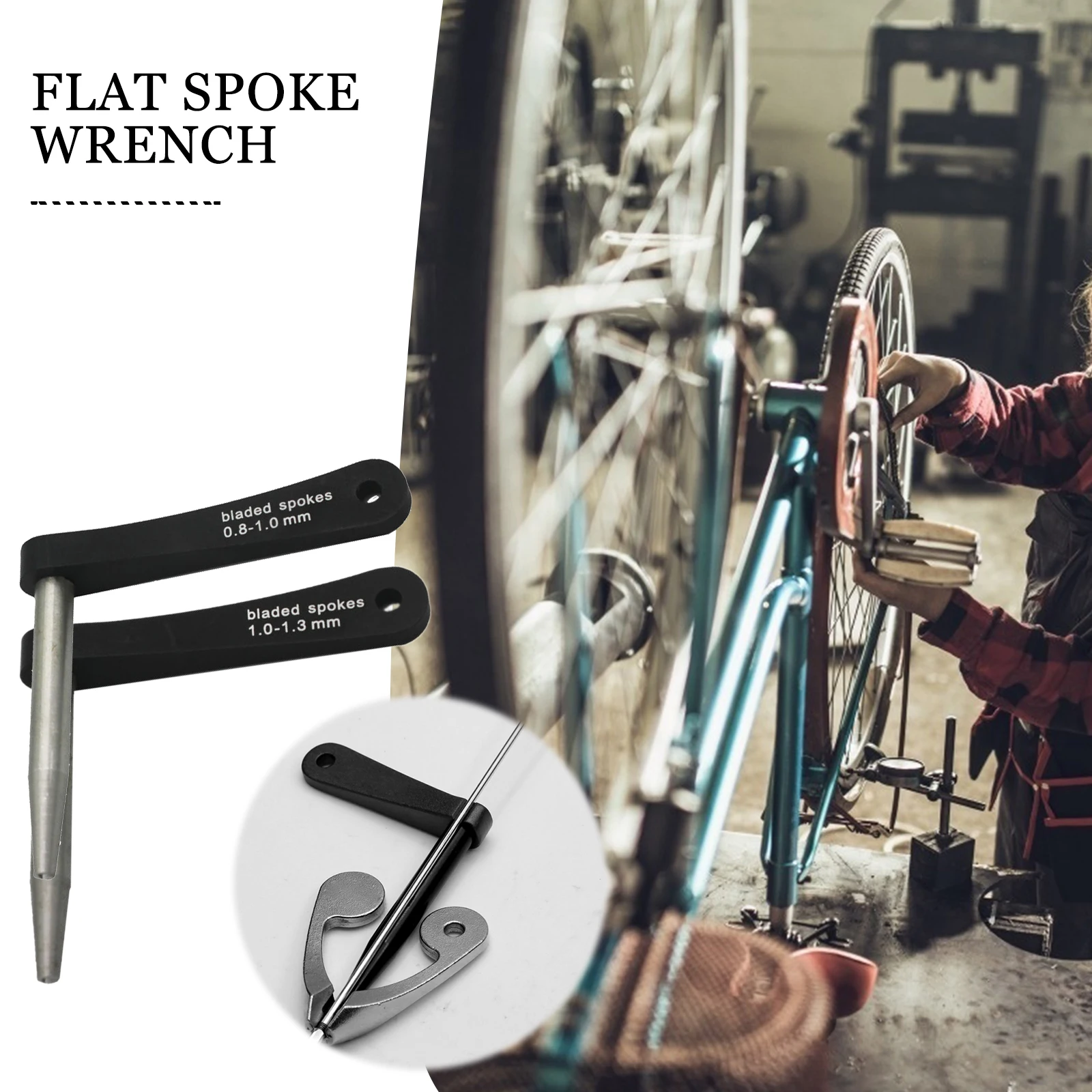 Велосипедный держатель для спиц Ремонтный гаечный ключ от 0 8 до 1 3 мм комплект