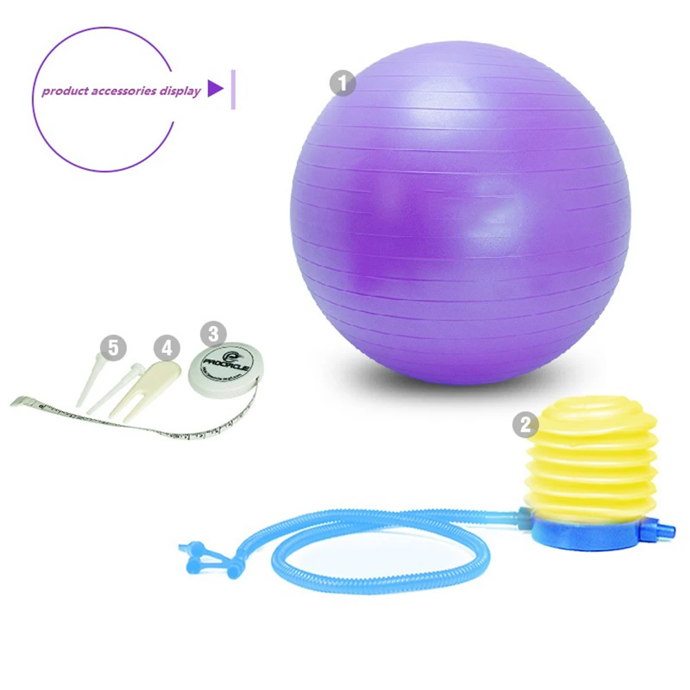 

Yoga beginners fitness balance reduction meat pregnant women midwifery thickening explosion proof anti slip matte yoga ball