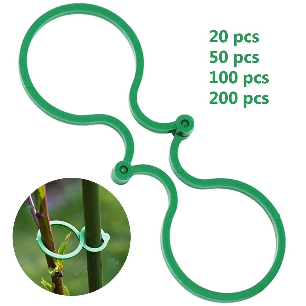 Опора для садовых овощей опора галстука колечка в виде цветка инструмента с