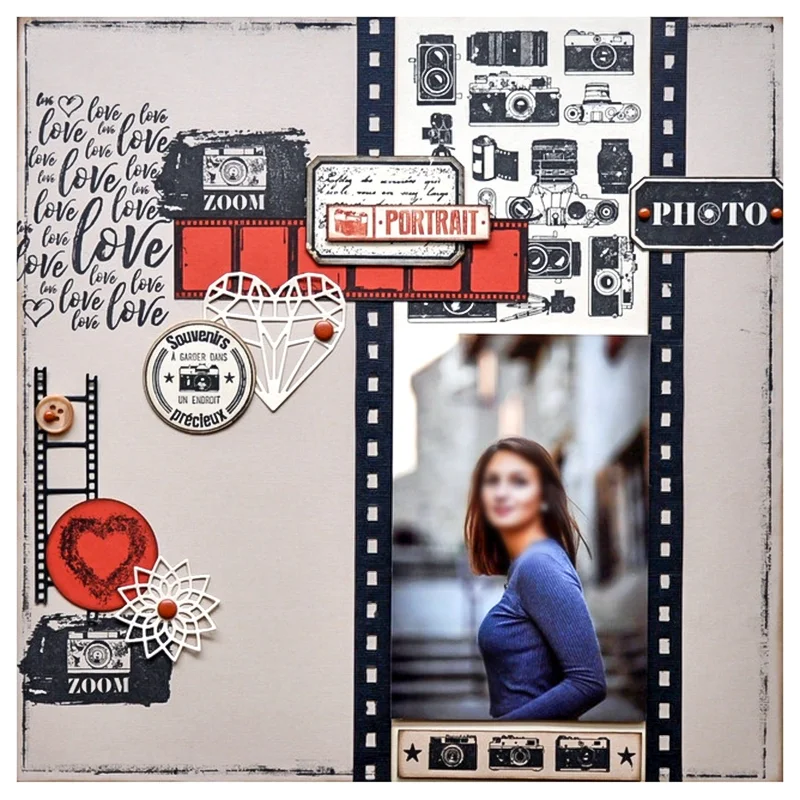 Цветок металла резки Скрапбукинг высечки углеродистой стали для изготовления