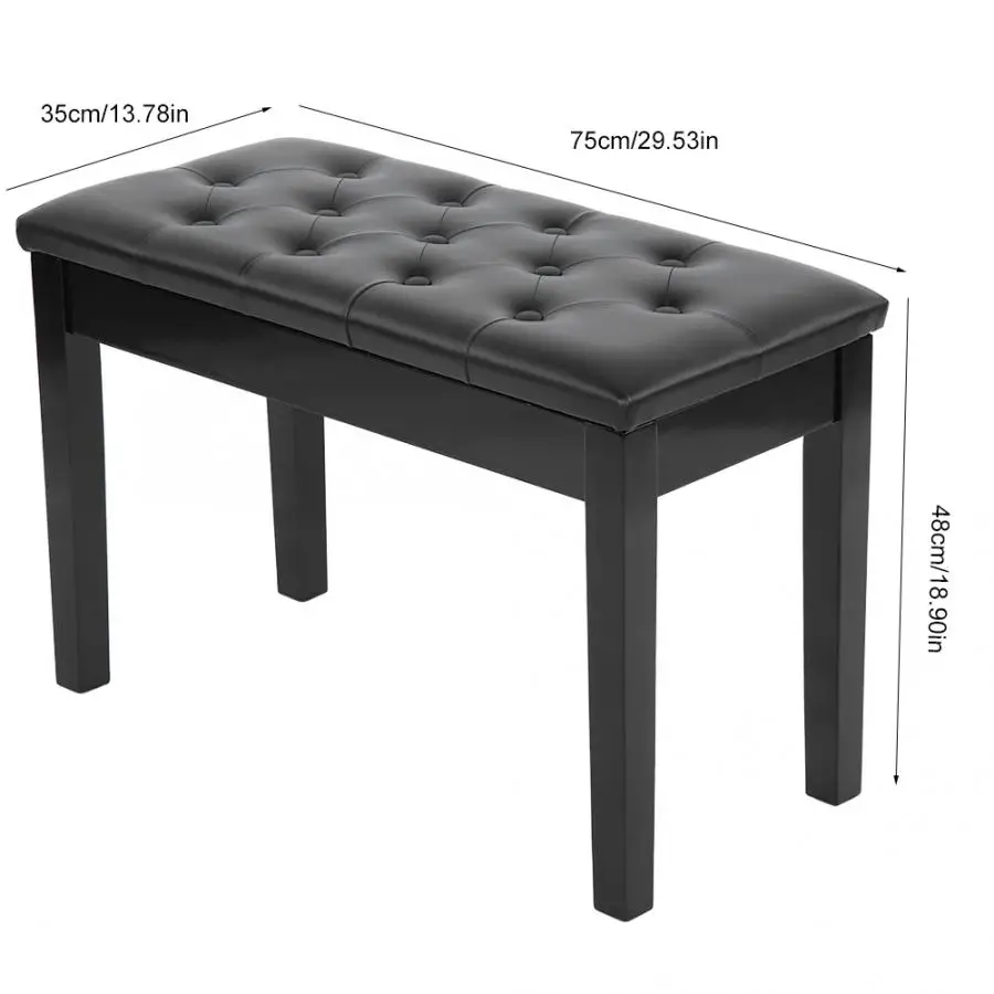 Пианино дуэт двойной концертный фортепиано искусственная кожа мягкое кресло