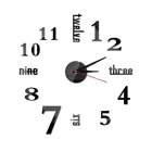Настенные 3d-часы с акриловыми цифрами, 14 дюймов