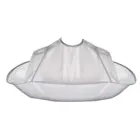 DIY накидка для стрижки волос накидка-зонтик резки плащ Обёрточная бумага волос передник для бритья волос парикмахерское платье Крышка бытовой уборки протектор