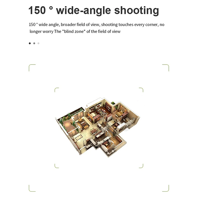 

A12 Camera Home Infrared Matte Night Vision Security Camera HD 1080P Network Remote Camera