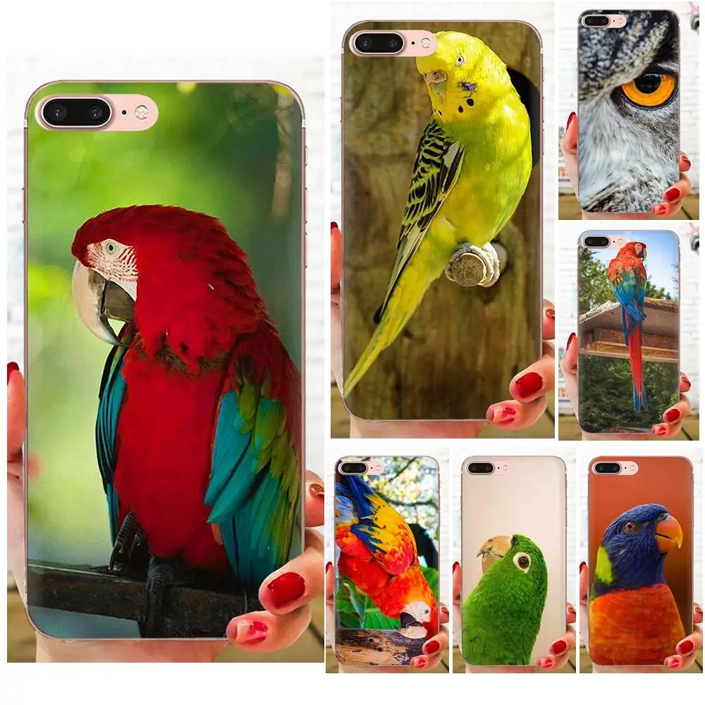 Говорящая птица милые аксессуары для телефона чехол Xiaomi Redmi Note 8 8A 8T 10 K30