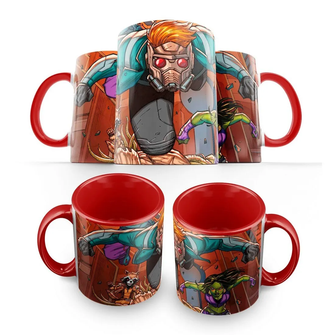 Кружка: Стражи Галактики comics(комикс марвел ди си marvel dc человека паук железный