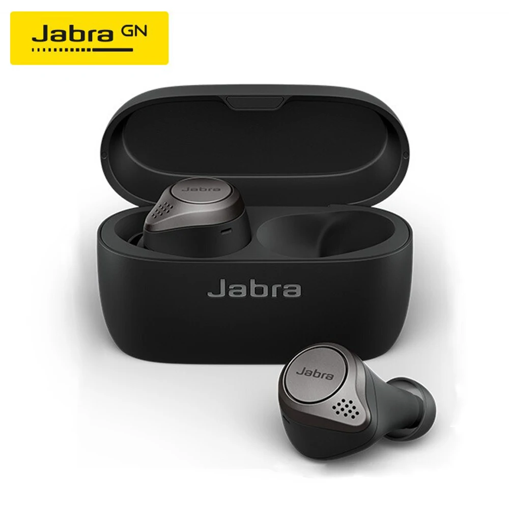 

Jabra Elite 75T True Wireless Bluetooth Earphones Supports Active Noise Reduction High Fidelity and Waterproof Headphones