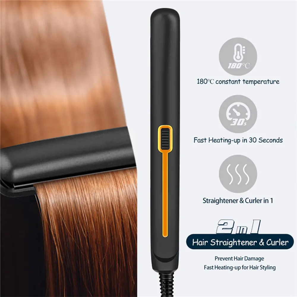 2 в 1 утюжок для выпрямления волос с термостатом | Красота и здоровье