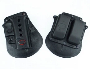 Военная Тактическая страйкбольная кобура RH Paddle GL2 для G17 19 22 23 31 32 34 35 черный двойной подсумок 6900 - Цвет: unit