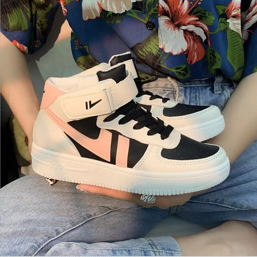 

2021 Women's Casual Flat Sneakers Summer 2021 Female Fashion New Ins Trend Vulcanized Sports Shoes Tenis Feminino Zapatos Mujer