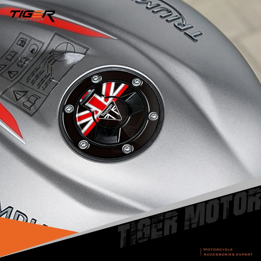 Защитный чехол 3D из смолы для мотоциклетного бака с бензобаком Triumph Trident 660 Street Triple