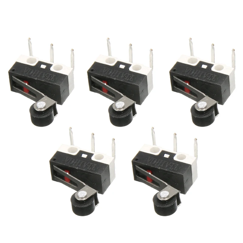 Микропереключатель Привод SPDT Sub миниатюрный микропереключатель 5 шт./лот 3 клеммы