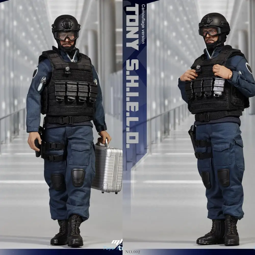 MICTOYS 002 1/6 Stealth Version униформа тони специальный элитный подвижный экшн фигурка для