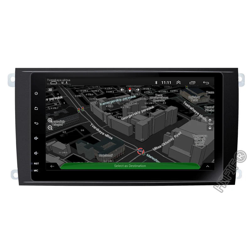 Автомобильный радиоприемник Android 10 GPS для Porsche Cayenne 2002 2009 мультимедийный IPS экран