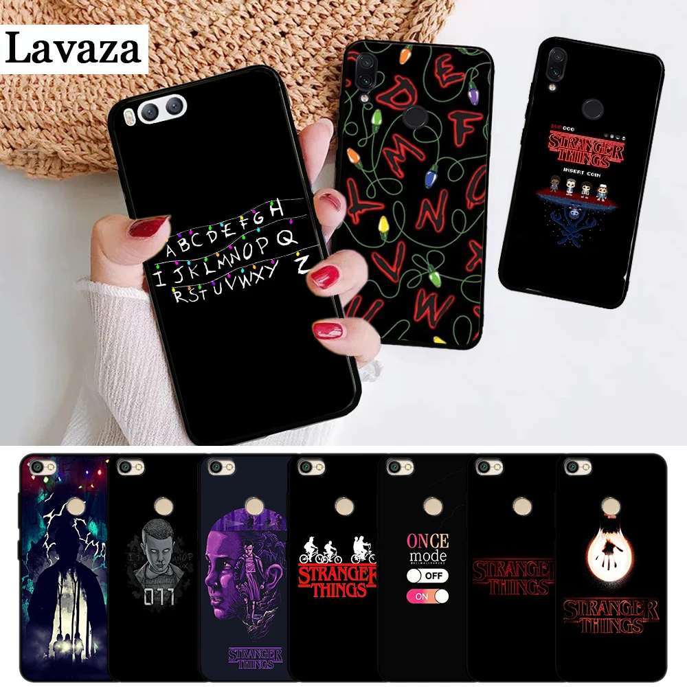 Lavaza Stranger Things Рождество огни силиконовый чехол для Xiaomi Redmi Note 4X5 5A Prime 6 7 8 Pro 8T