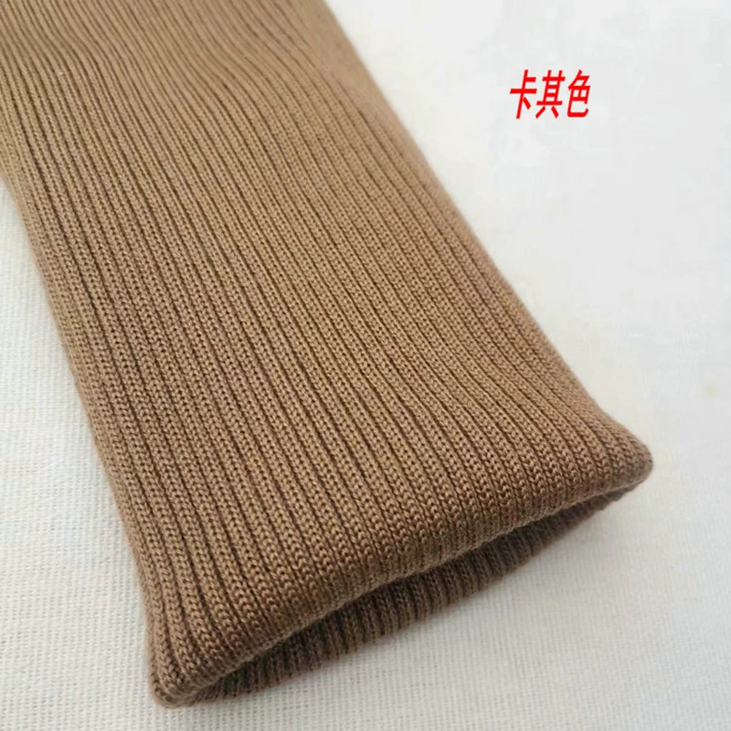 Трикотажные манжеты с антипиллинговым покрытием ребристая бесшовная нить для