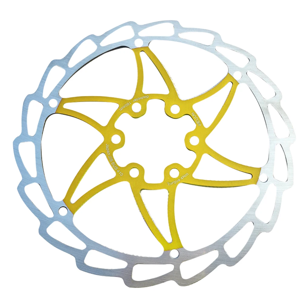 

MEIJUN 160mm MTB Bicycle Bike Disc Brake Pad Cycling Riding Disc Brake Cooling Floating Rotor Brake Bike Accessories