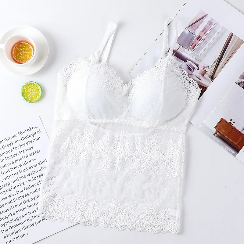 Linbaiway женский бюстгальтер пуш ап сетчатые бюстгальтеры сексуальный укороченный