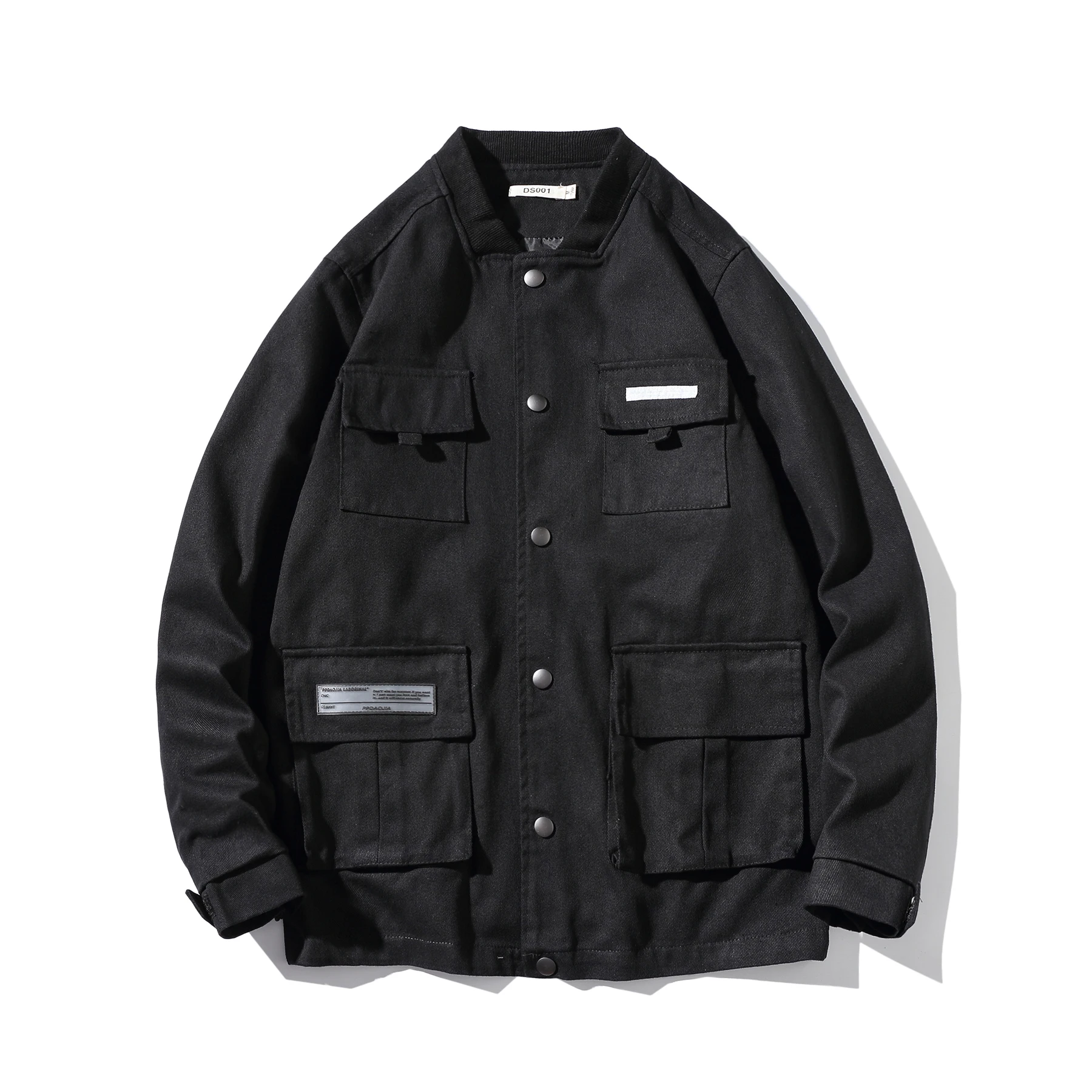 FUGOISM Мужская весенне осенняя верхняя одежда винтажная модная Свободная рубашка