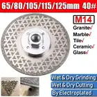Алмазный шлифовальный круг 65- 125 мм, дисковый шлифовальный станок, режущее лезвие, диск, шлифовальный круг, инструменты для бетона, гранита, камня, керамики