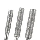 5 шт. цилиндрическая заточка с алмазным покрытием 4,0 мм 4,8 мм 5,5 мм точилка для бензопилы каменная пилка цепная пила заточка резьба шлифовальные инструменты