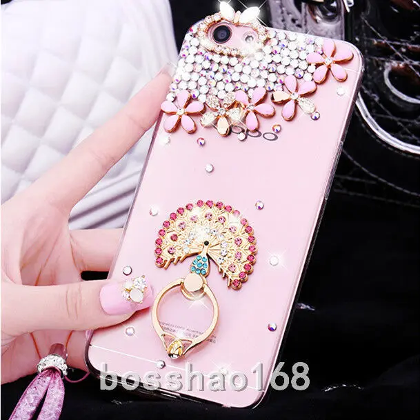 Роскошный чехол с бриллиантами для Iphone 6 s 7 8 Plus X XR XS MAX силиконовый мягкий Модный