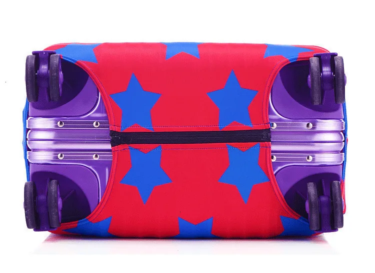 JULY'S SONG Fish шаблон чехол для чемодана для 18-32 ''чехол на колесиках защита от пыли мешок студенческий мультяшный чехол