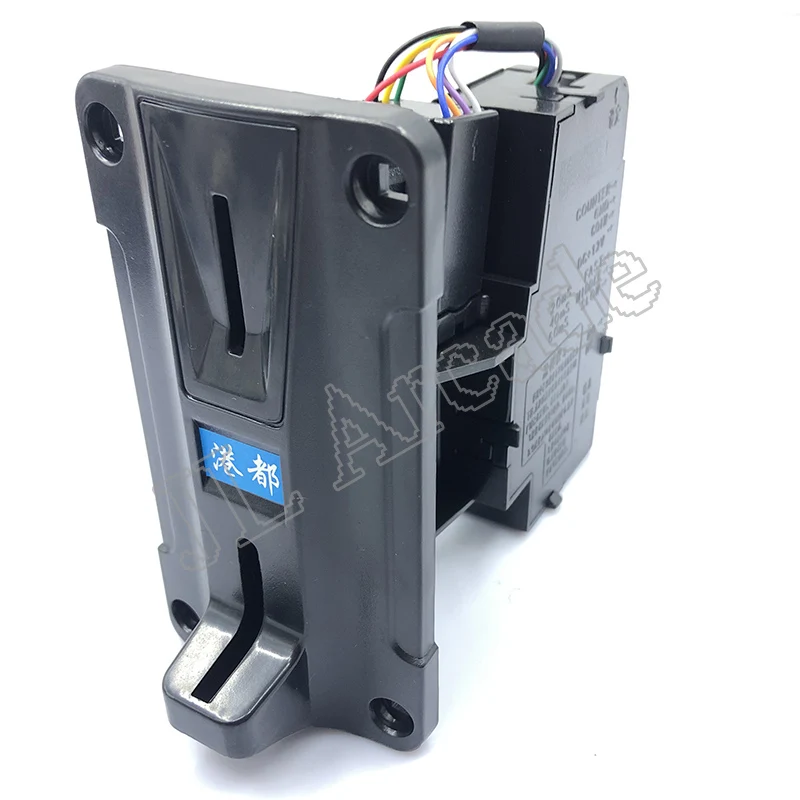 Аркадный приемник монет селектор пластиковый Электронный Механический механизм