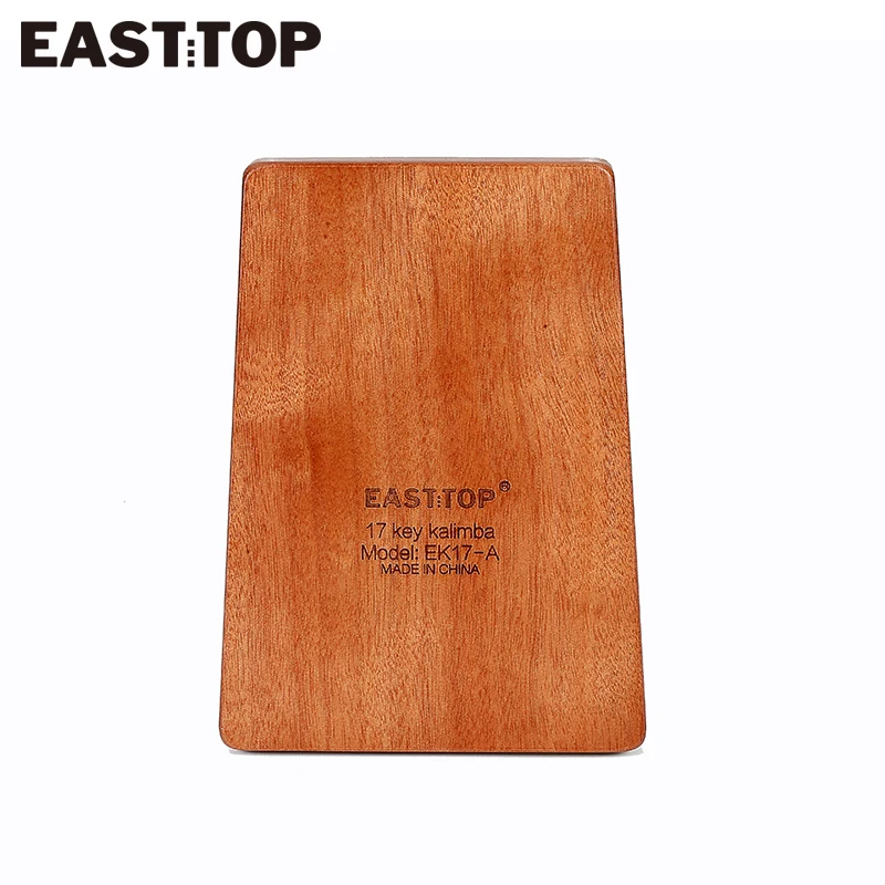 EASTTOP EK17-A 17 Keys Kalimba Thumb Piano High Quality Okoume Wood Mbira Body Musical Instruments |