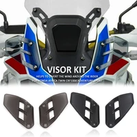 new motorcycle crf 1000 l upper wind deflectors visor kit for honda crf1000l africa twin adventure sports