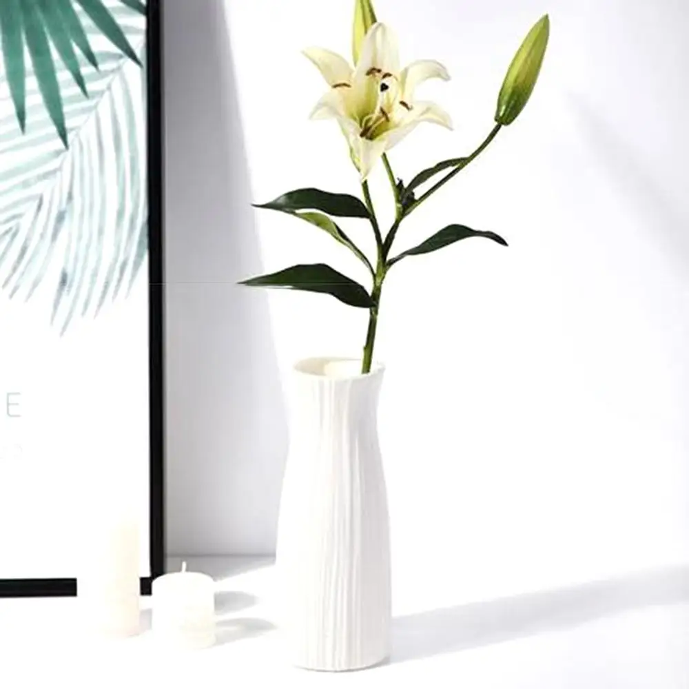 1 шт. в скандинавском стиле для дома и сада балкона пластиковая ваза цветов мини