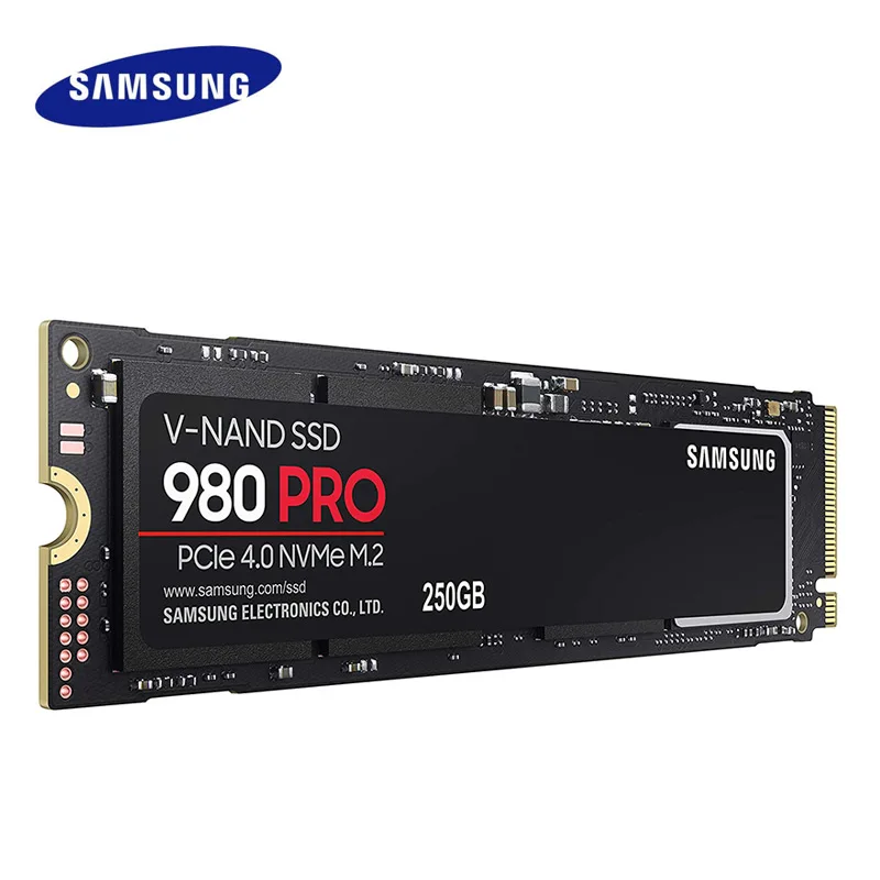 Ssd m2 980 PRO SAMSUNG новый продукт твердотельный накопитель 250G ssd 500 Гб M.2 2280 PCIe Gen 4 0x4 NVMe 1.3c