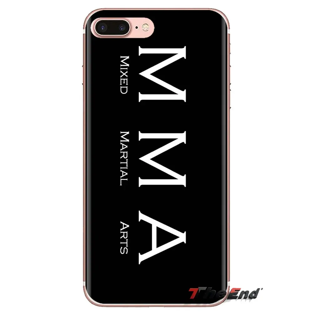 The MMA logo mixed martial For Huawei Honor 7X V10 6C V9 6A Play 9 Mate 10 Pro Y7 Y5 P8 P10 Lite Plus GR5 2017 Soft Shell Covers |
