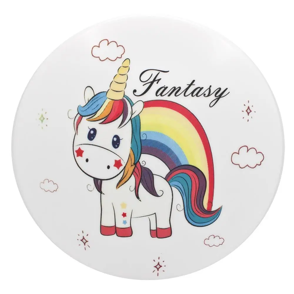 Светодиодный потолочный светильник с изображением единорога из мультфильма Ø15In