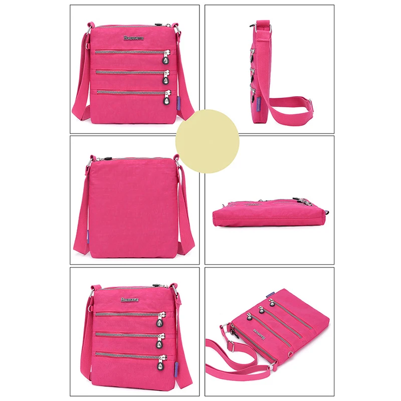 

New Women Messenger Bags for Women Waterproof Nylon Handbag Female Shoulder Bag Ladies Crossbody Bags Tote bolsa sac a main