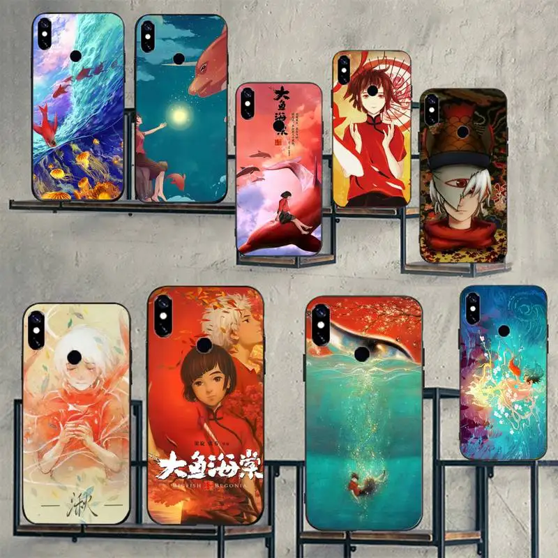 

Big Fish Begonia chinese manga Phone Case For Xiaomi Redmi note 7 8 9 11 t s 10 A pro lite funda shell coque cover