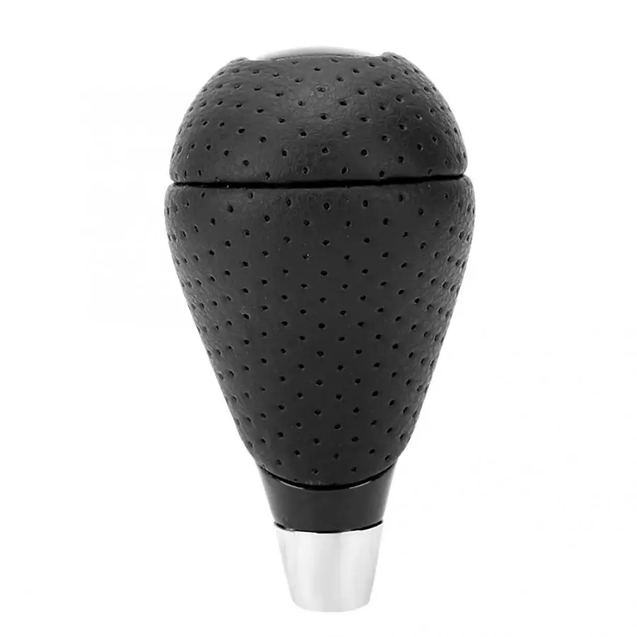 Черная ручка переключения передач из натуральной кожи Подходит для Lexus ES300 GS300 IS250