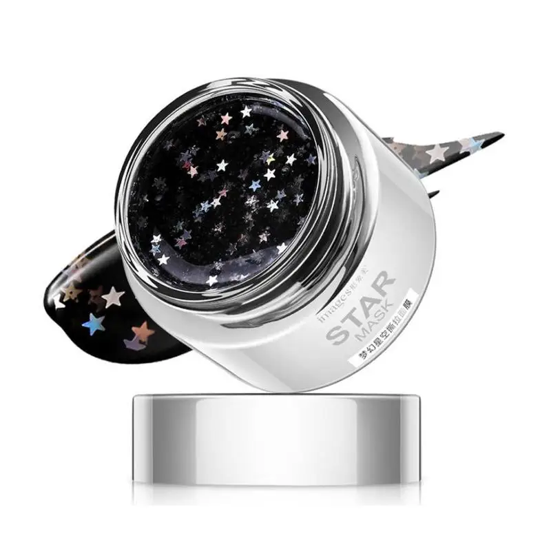 Звездная маска плавное увлажнение блестящая золотая черная маска для лица от черных точек для удаления черных точек маски для лица Уход за кожей
